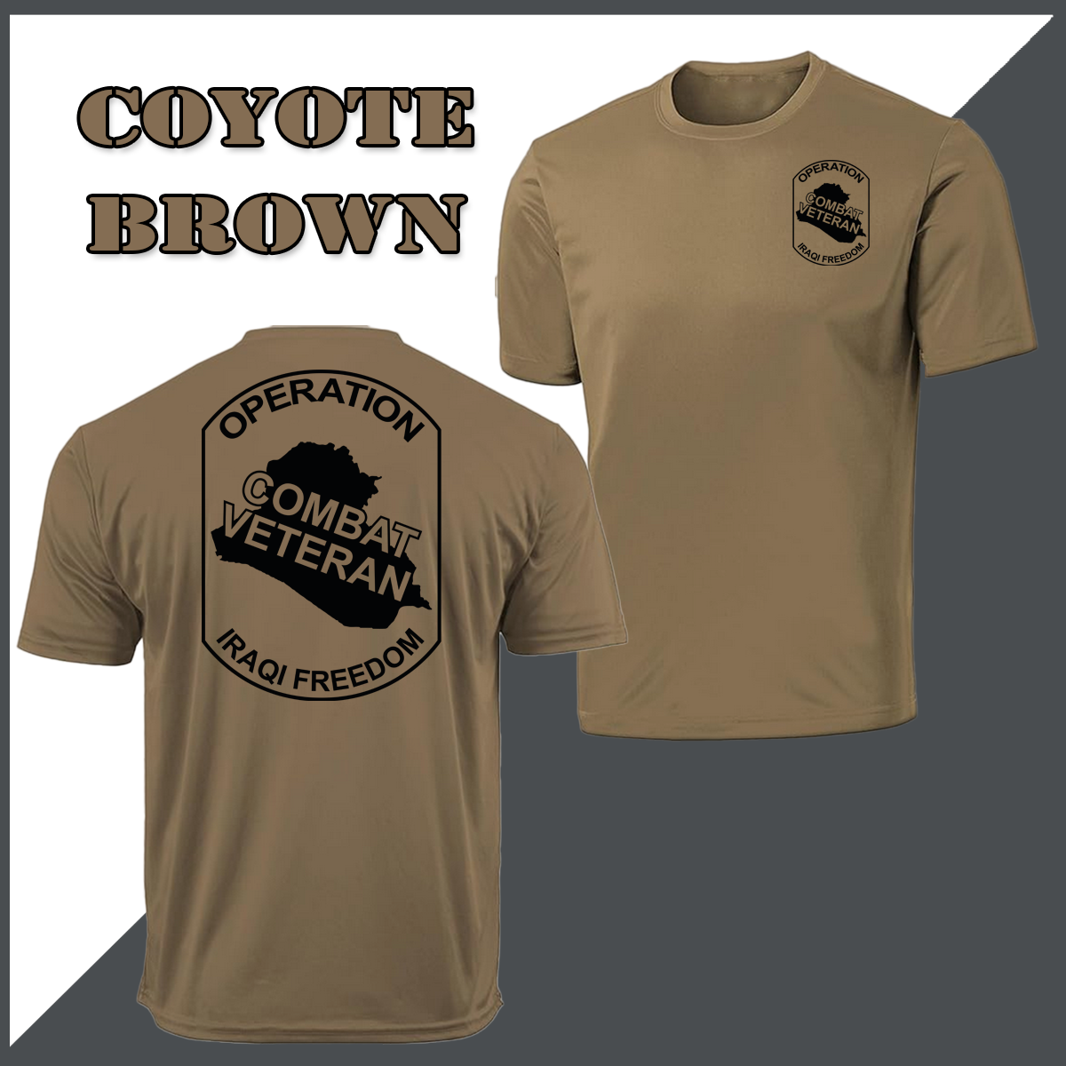 Combat Veteran Iraq OIF T-Shirt