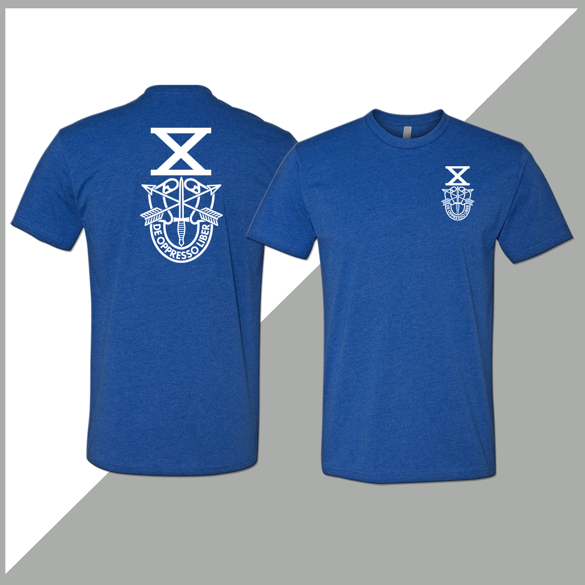 SF Association Monochrome Crest Logo Unisex T-Shirt - Double-Sided Print