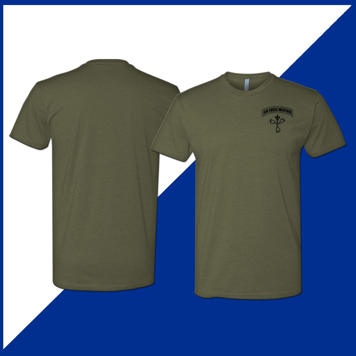 AFW - Air Force Weather Tab T-Shirt