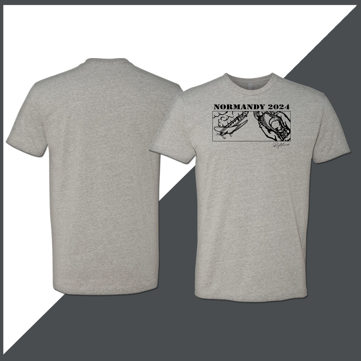GBA Normandy T-Shirt - Custom Art by Rene Moreno