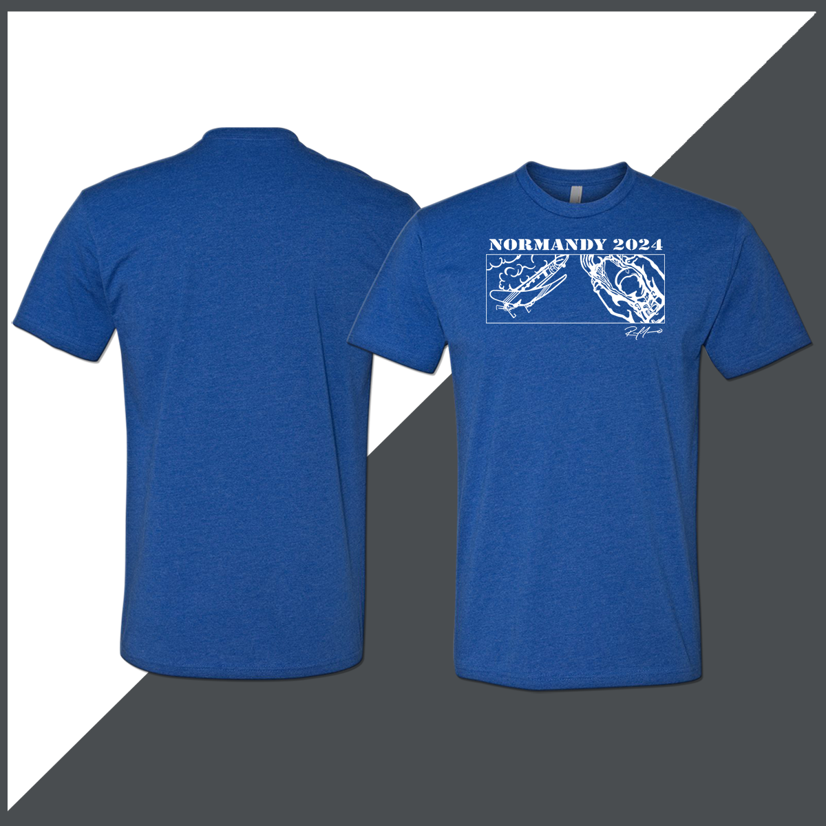GBA Normandy T-Shirt - Custom Art by Rene Moreno