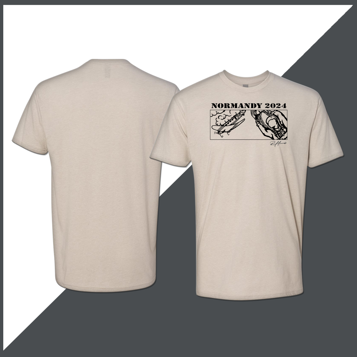 GBA Normandy T-Shirt - Custom Art by Rene Moreno