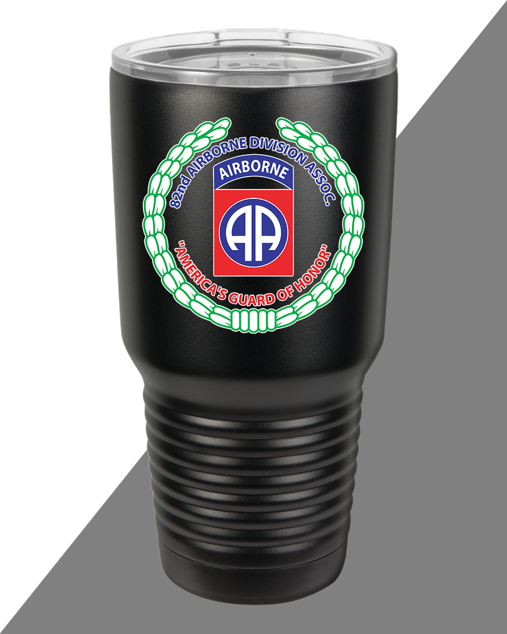 82nd Airborne Association UV Color Printed 30oz Tumbler