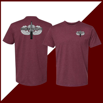 CenTex Paratroopers Member Official Logo T-Shirt