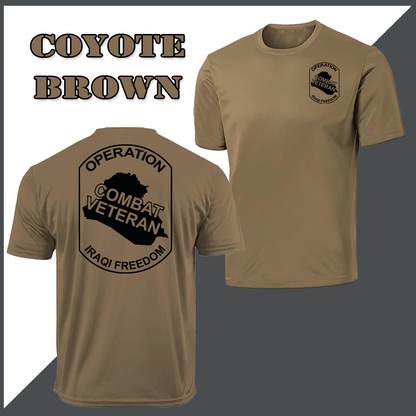 Combat Veteran Iraq OIF T-Shirt