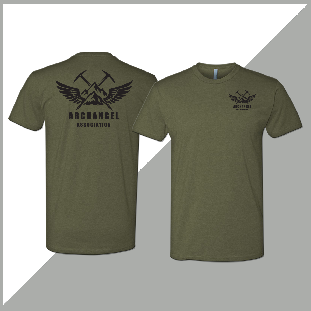 Archangel Association T-Shirt - Black Logo