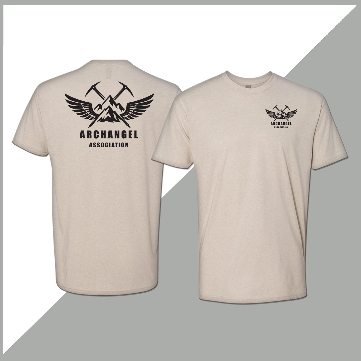 Archangel Association T-Shirt - Black Logo