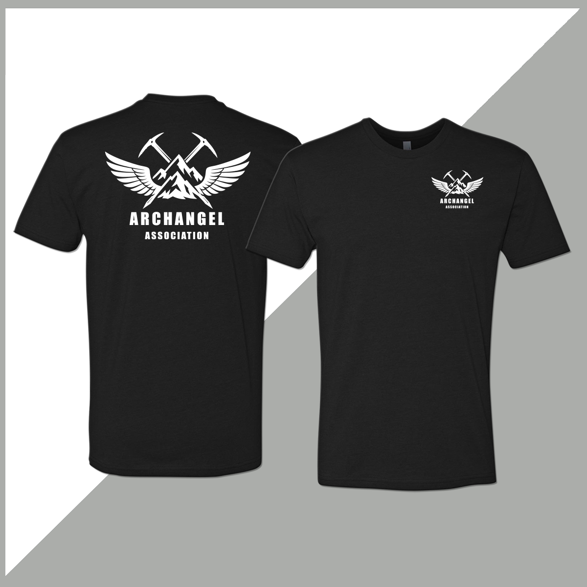 Archangel Association T-Shirt - White Logo
