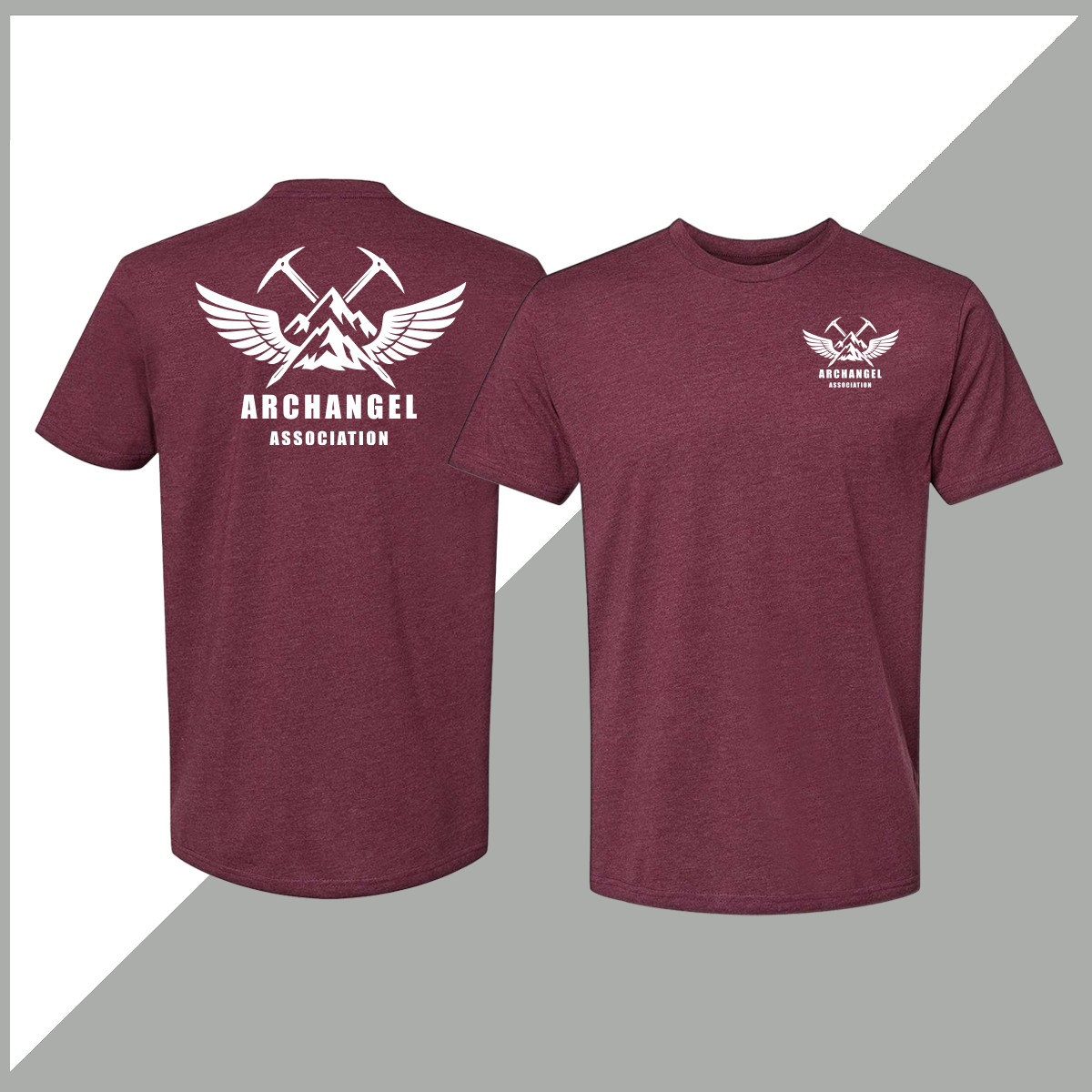 Archangel Association T-Shirt - White Logo