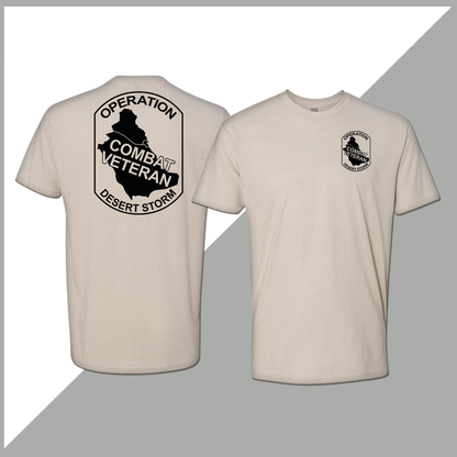 Combat Veteran Desert Storm T-Shirt