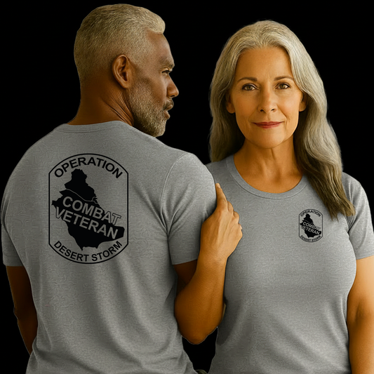 Combat Veteran Desert Storm T-Shirt