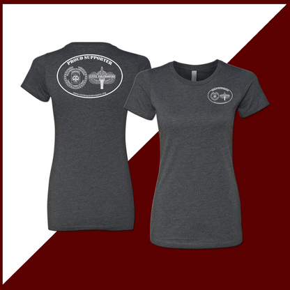 CenTex & 82nd Association Proud Supporter Ladies T-Shirt