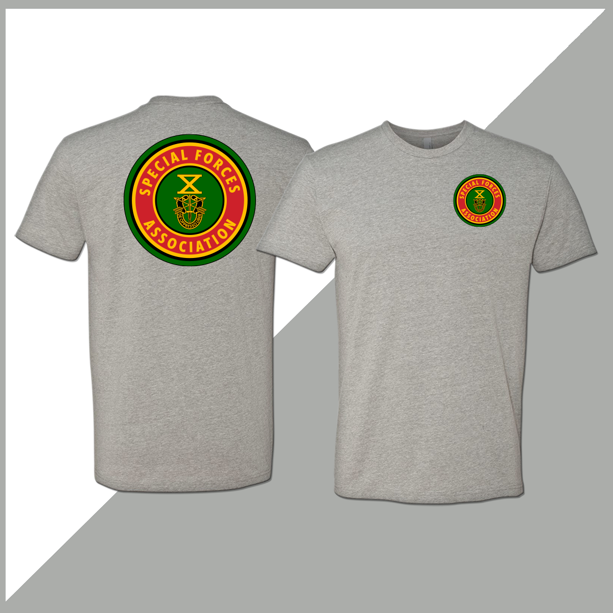 SF Association Circle Logo Unisex T-Shirt - Double Sided Print