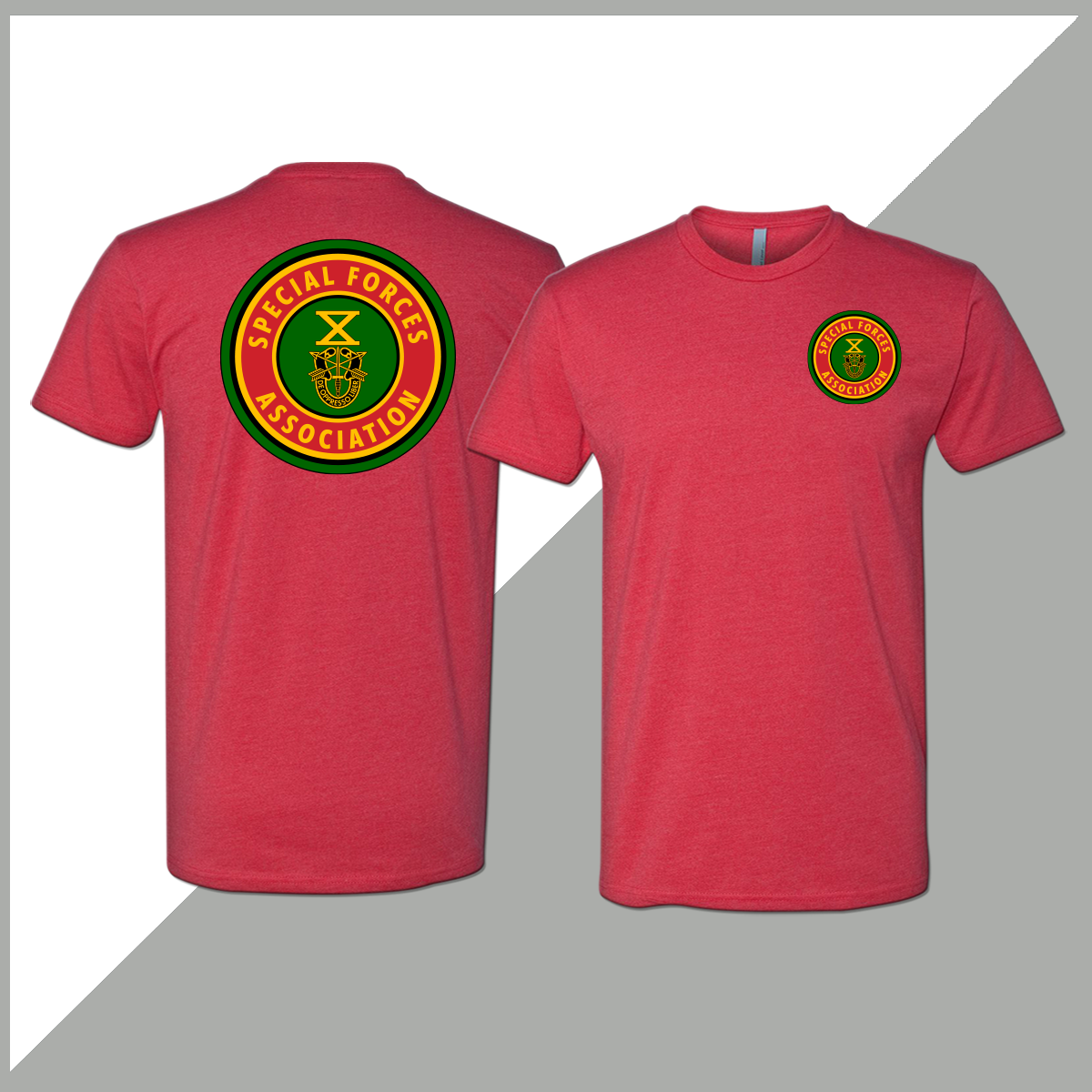 SF Association Circle Logo Unisex T-Shirt - Double Sided Print