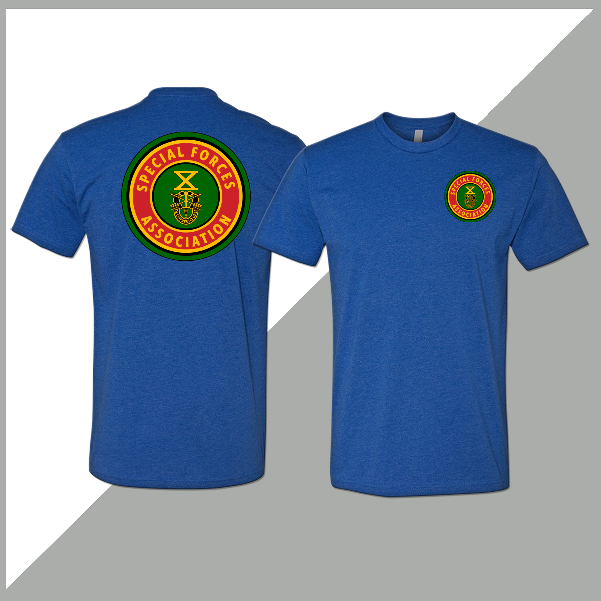 SF Association Circle Logo Unisex T-Shirt - Double Sided Print