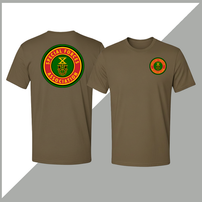 SF Association Circle Logo Unisex T-Shirt - Double Sided Print
