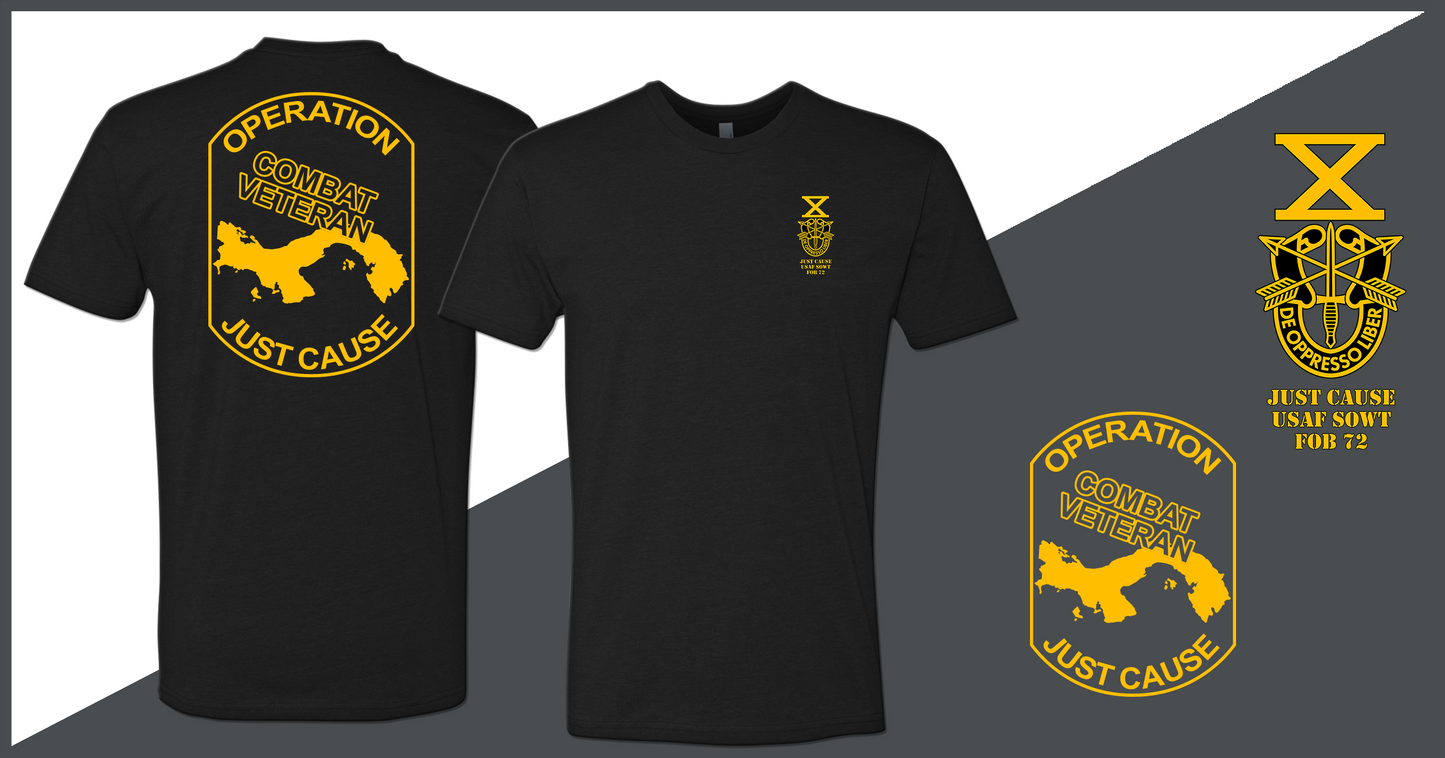 SFA Just Cause FOB 72 SOWT Unisex T-Shirt - Double Sided Print