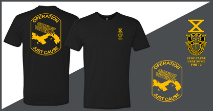 SFA Just Cause FOB 72 SOWT Unisex T-Shirt - Double Sided Print