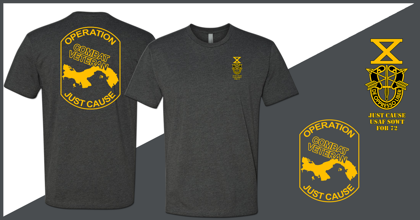 SFA Just Cause FOB 72 SOWT Unisex T-Shirt - Double Sided Print