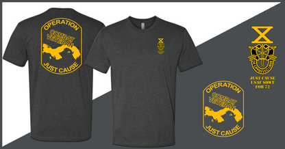 SFA Just Cause FOB 72 SOWT Unisex T-Shirt - Double Sided Print