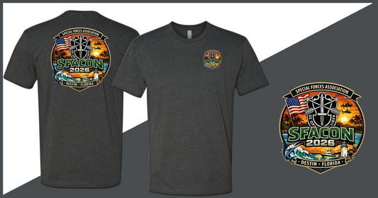 SFACON 2026 Logo Unisex T-Shirt - Double Sided Print