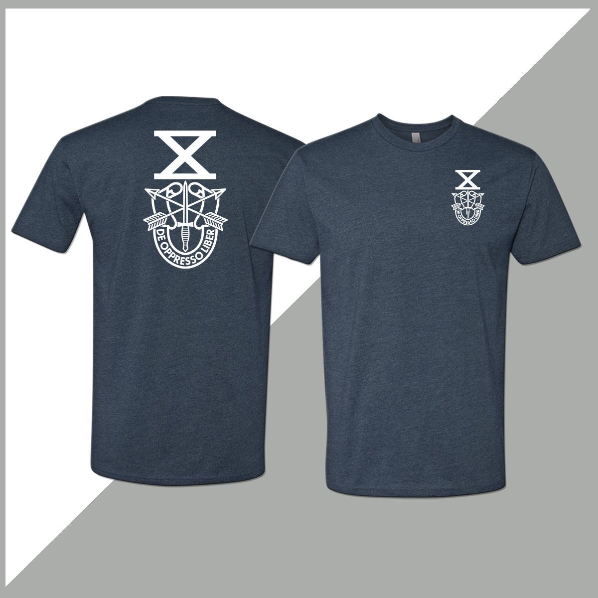 SF Association Monochrome Crest Logo Unisex T-Shirt - Double-Sided Print