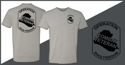 Combat Veteran Iraq OIF T-Shirt