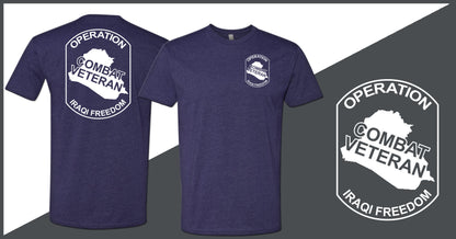 Combat Veteran Iraq OIF T-Shirt