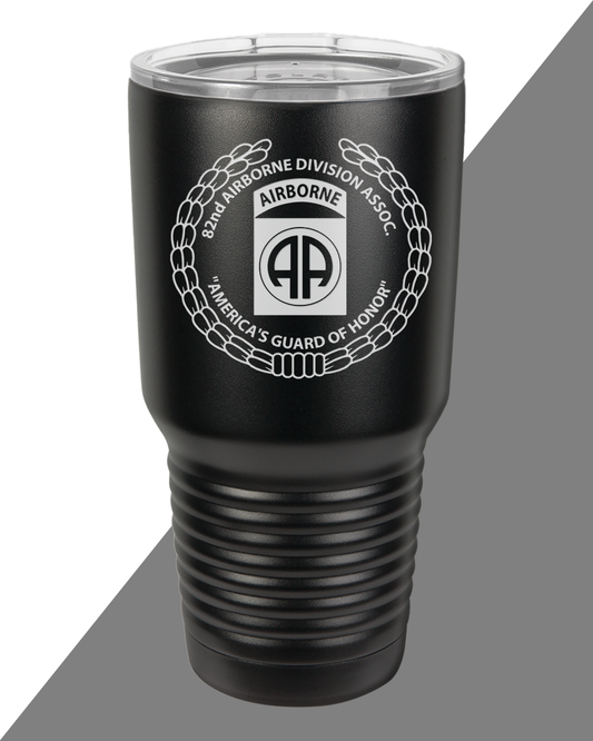 82nd Airborne Association Laser Engraved 30oz Tumbler