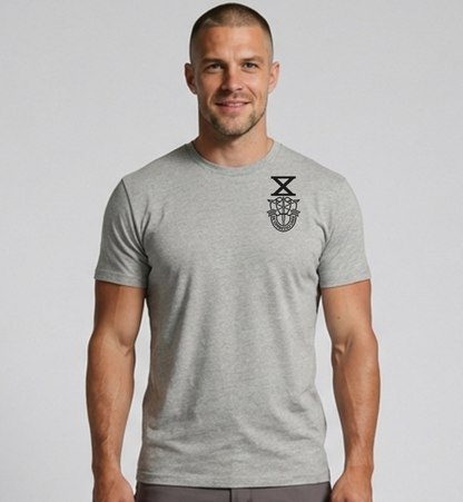 SF Association Monochrome Crest Logo Unisex T-Shirt - Single-Sided Print