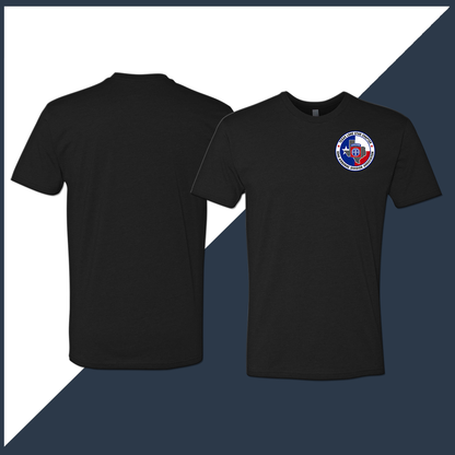 82nd Association Lone Star Chapter Logo Full Color Unisex T-Shirt - Single Sided Print