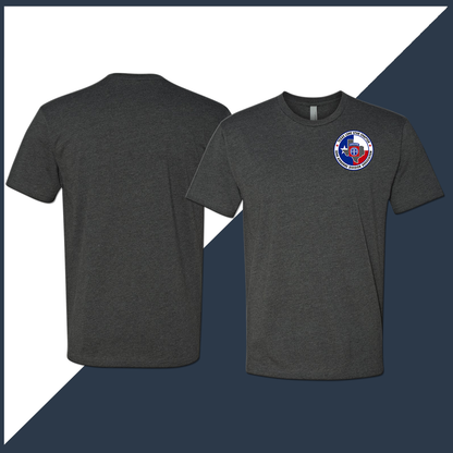 82nd Association Lone Star Chapter Logo Full Color Unisex T-Shirt - Single Sided Print