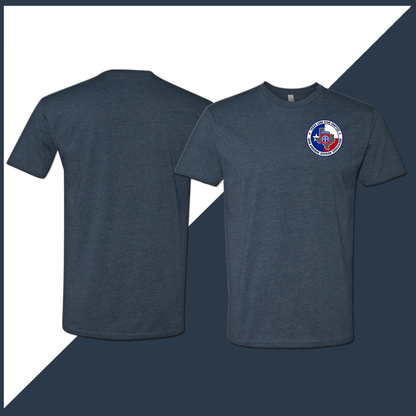 82nd Association Lone Star Chapter Logo Full Color Unisex T-Shirt - Single Sided Print