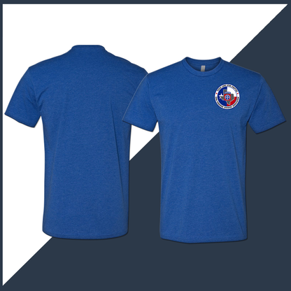 82nd Association Lone Star Chapter Logo Full Color Unisex T-Shirt - Single Sided Print