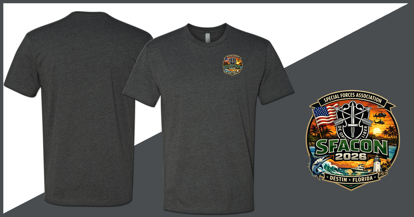SFACON 2026 Logo Unisex T-Shirt - Single Sided Print