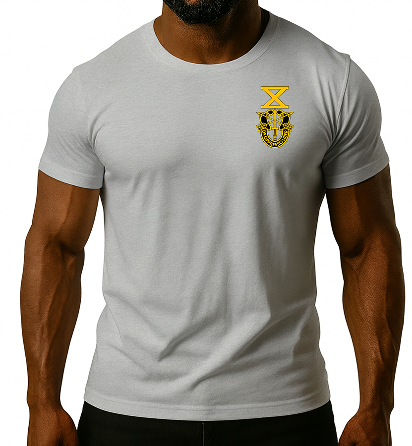SF Association Gold Crest Logo Unisex T-Shirt - Left Chest Print