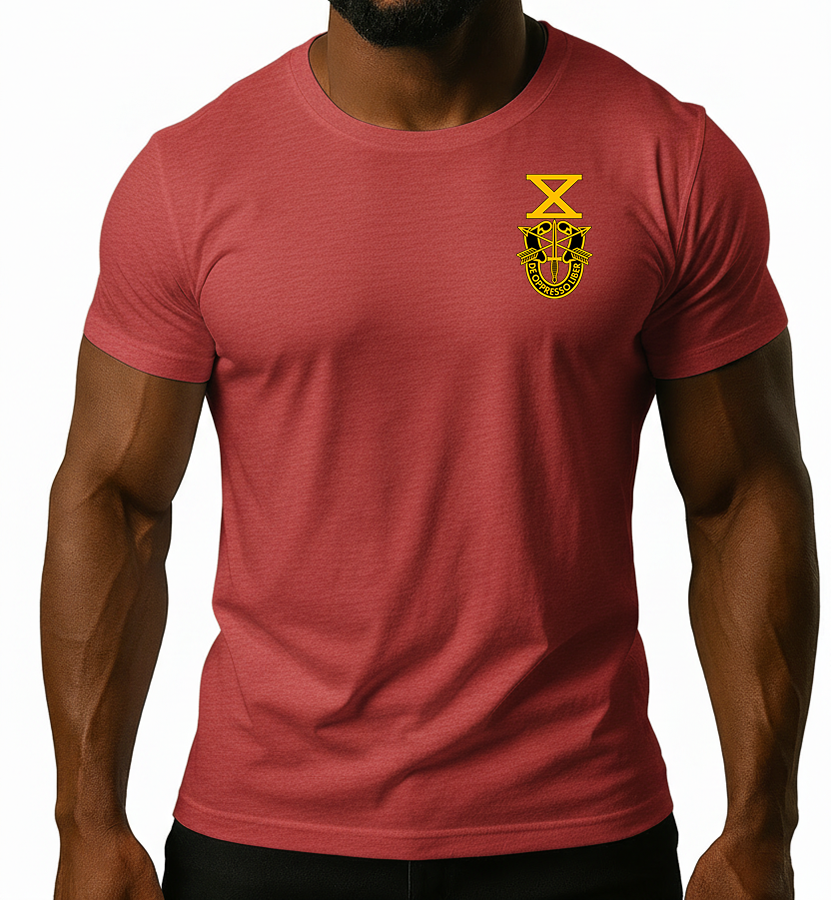 SF Association Gold Crest Logo Unisex T-Shirt - Left Chest Print