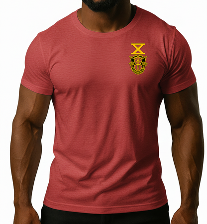 SF Association Gold Crest Logo Unisex T-Shirt - Left Chest Print