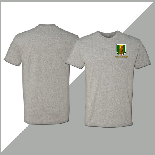 SF Association Flash with Text Unisex T-Shirt - Left Chest Print