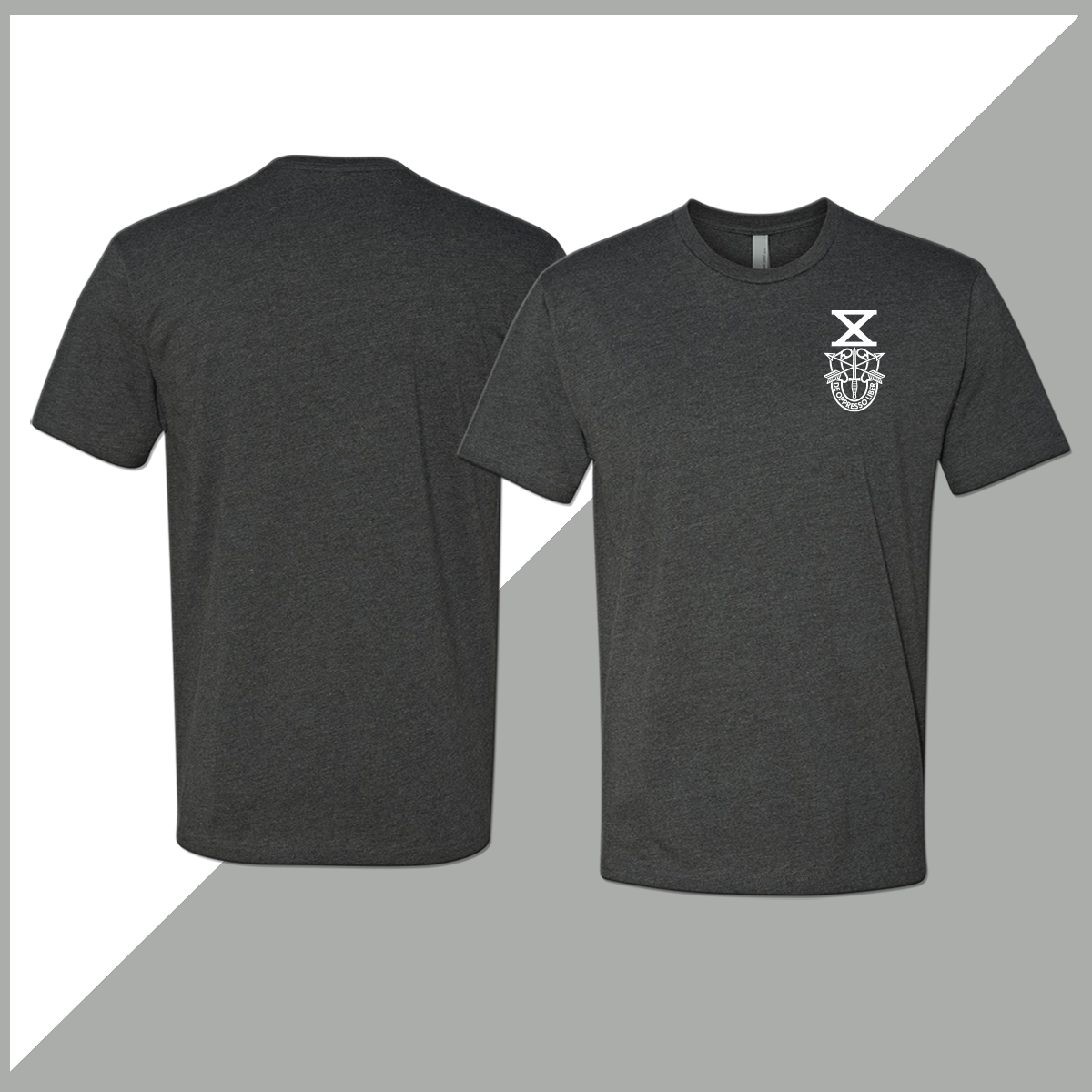 SF Association Monochrome Crest Logo Unisex T-Shirt - Single-Sided Print
