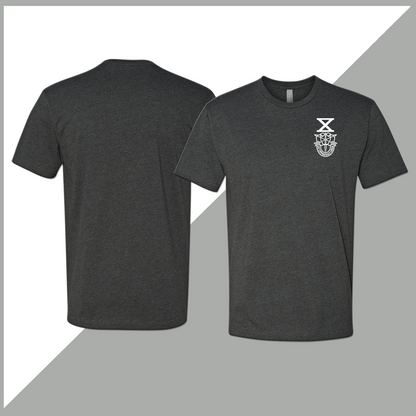 SF Association Monochrome Crest Logo Unisex T-Shirt - Single-Sided Print