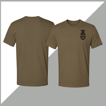 SF Association Monochrome Crest Logo Unisex T-Shirt - Single-Sided Print