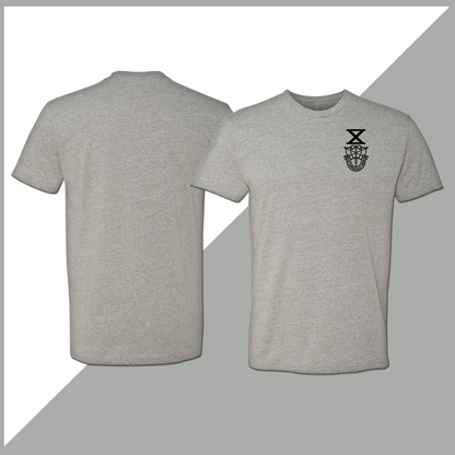 SF Association Monochrome Crest Logo Unisex T-Shirt - Single-Sided Print