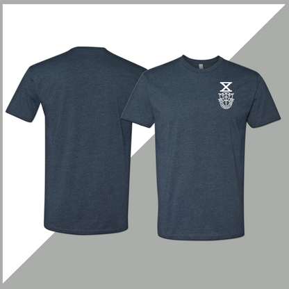 SF Association Monochrome Crest Logo Unisex T-Shirt - Single-Sided Print