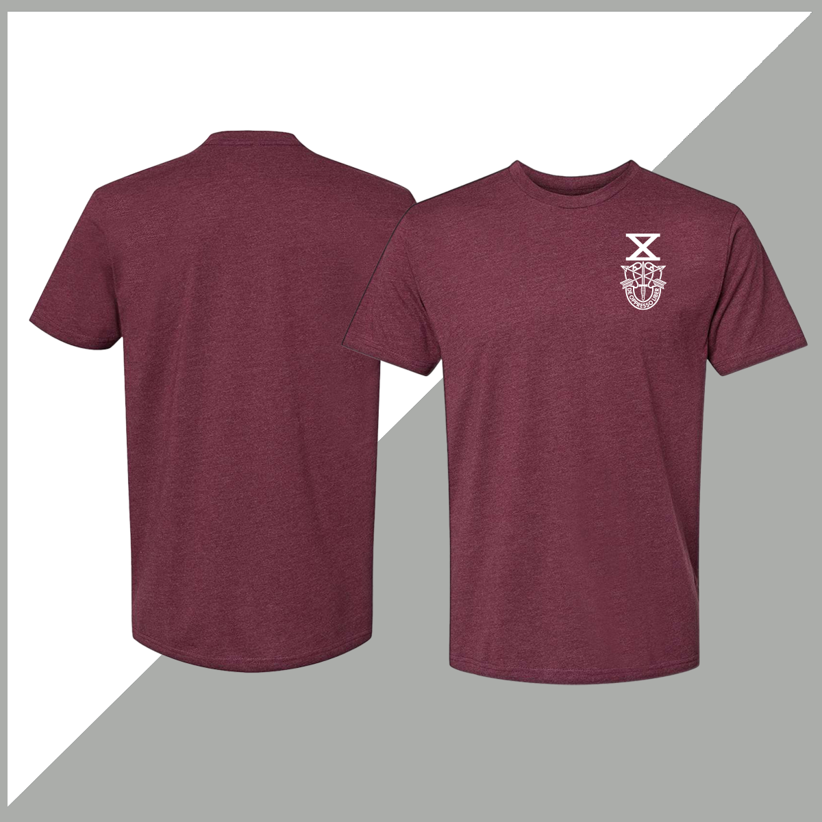 SF Association Monochrome Crest Logo Unisex T-Shirt - Single-Sided Print