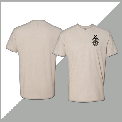 SF Association Monochrome Crest Logo Unisex T-Shirt - Single-Sided Print