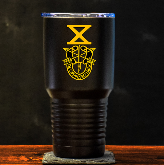 SF Association Crest - Full Color UV Printed 30oz Tumbler